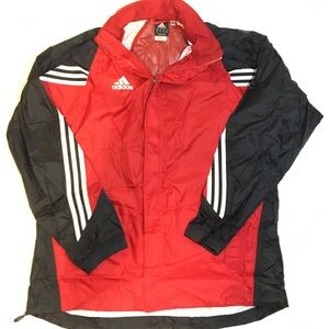 Vintage Adidas Zip Jacket Mens Medium Windbreaker